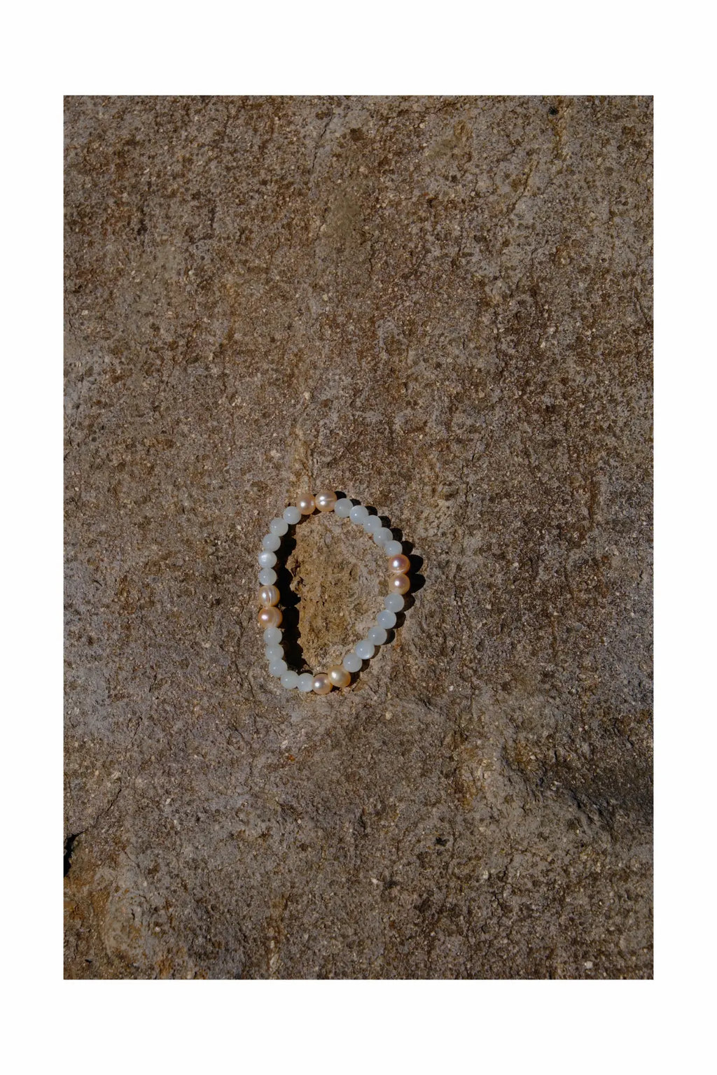 Moonstone & Pearl Bracelet