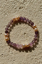 Amethyst & Pearl Bracelet