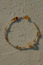 Gold Obsidian Double Wrap Bracelet