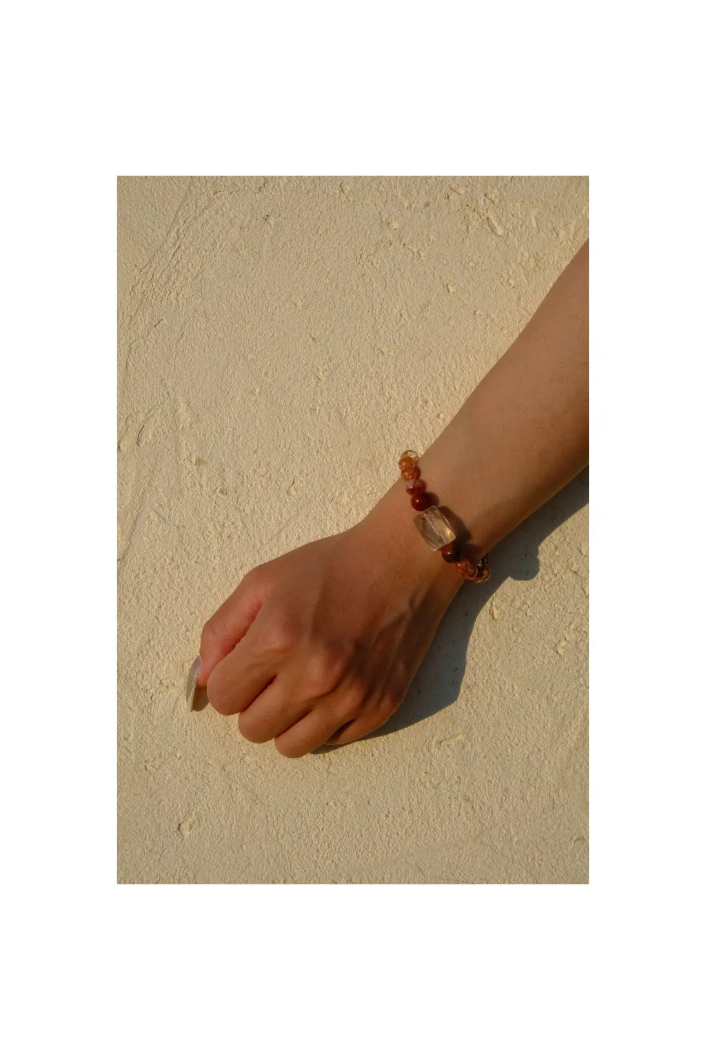 Gold Obsidian & Golden Rutilated Quartz Bracelet