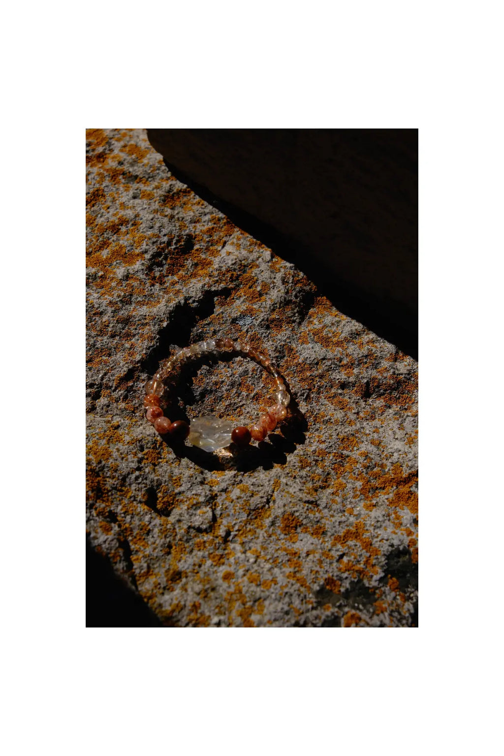 Gold Obsidian & Golden Rutilated Quartz Bracelet