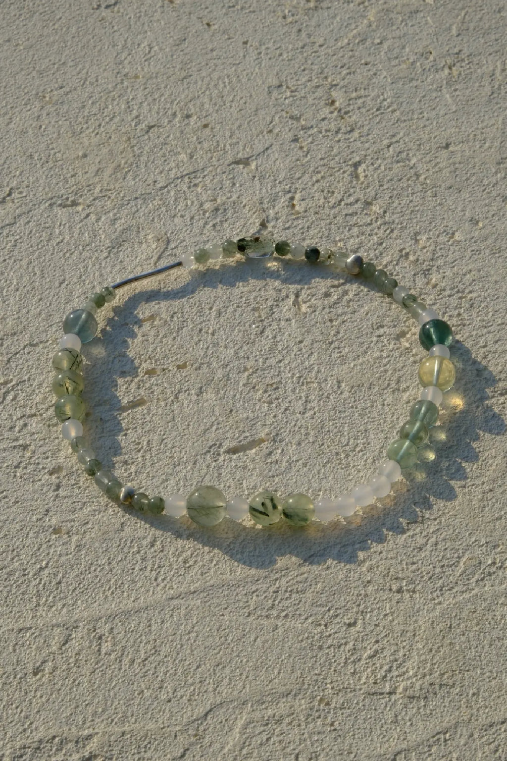 Amethyst & Purple Rabbit Hair Double Wrap Bracelet